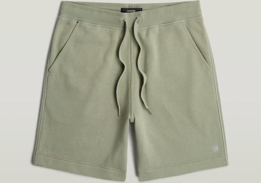 G-Star RAW Premium Core Sweatshort Groen Heren - Foto 6