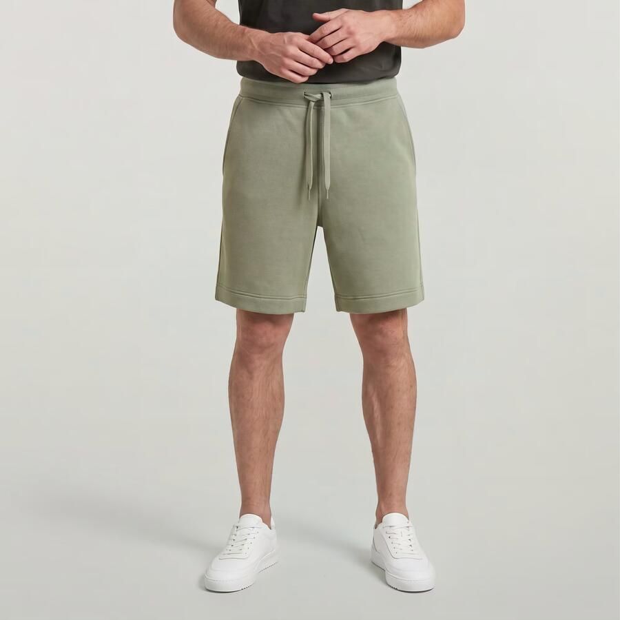 G-Star RAW Premium Core Sweatshort Groen Heren - Foto 5