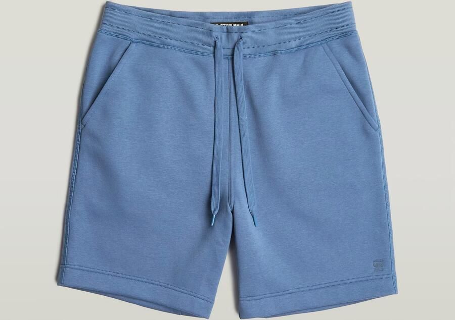 G-Star RAW Premium Core Sweatshort Midden blauw Heren - Foto 6