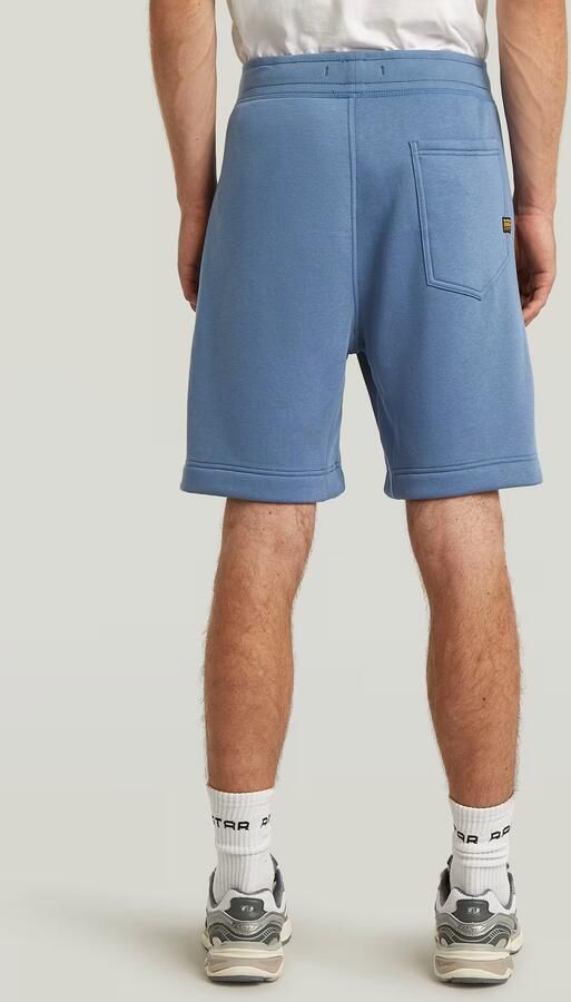 G-Star RAW Premium Core Sweatshort Midden blauw Heren - Foto 3