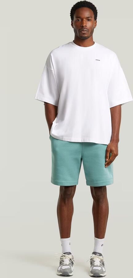 G-Star RAW Premium Core Sweatshort Midden blauw Heren - Foto 6