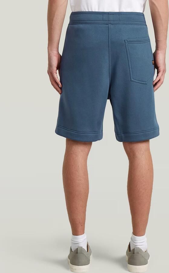 G-Star RAW Premium Core Sweatshort Midden blauw Heren - Foto 7