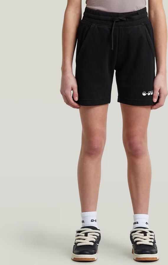 G-Star RAW Premium Core Sweatshort voor meisjes Zwart meisjes