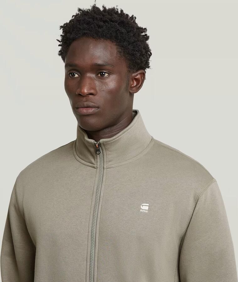 G-STAR RAW Heren Truien & Vesten Premium Core Track Jkt Sw Zand - Foto 8