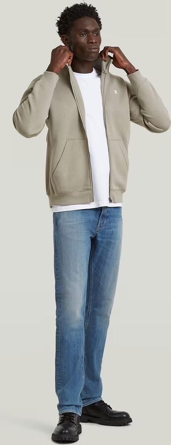G-STAR RAW Heren Truien & Vesten Premium Core Track Jkt Sw Zand - Foto 12