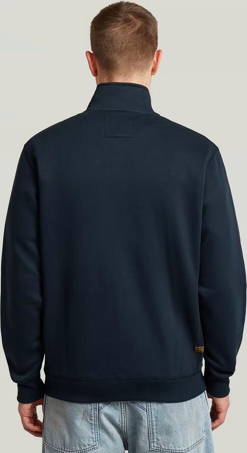 G-Star RAW Premium Core Track Sweaterjack Donkerblauw Heren - Foto 5