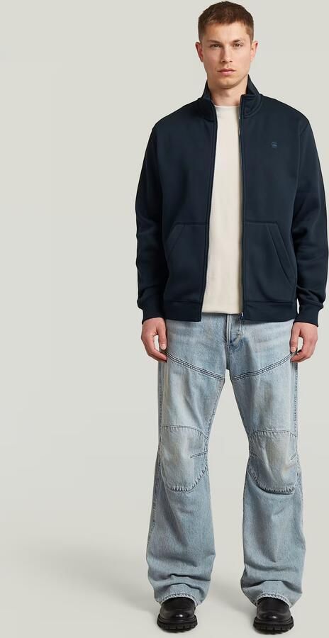 G-Star RAW Premium Core Track Sweaterjack Donkerblauw Heren - Foto 6