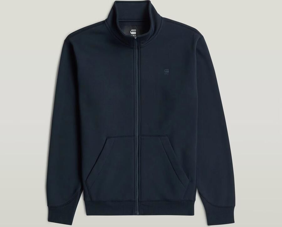 G-Star RAW Premium Core Track Sweaterjack Donkerblauw Heren - Foto 4
