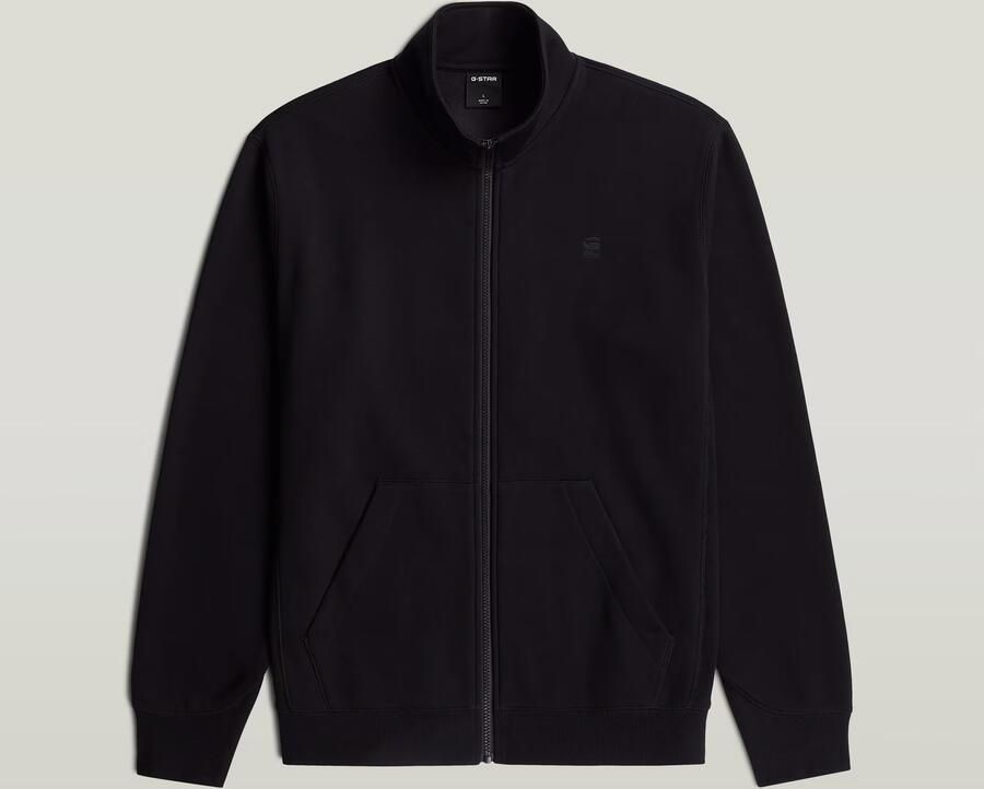 G-Star RAW Premium Core Track Sweaterjack Zwart Heren