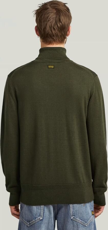 G-Star RAW Premium Core Turtle Gebreide Trui Grijs Heren - Foto 6