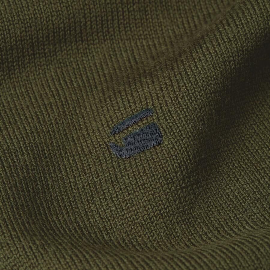 G-Star RAW Premium Core Turtle Gebreide Trui Grijs Heren - Foto 2