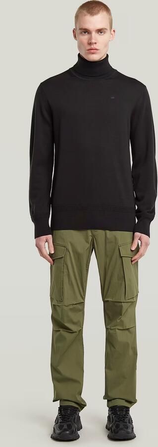 G-Star RAW Premium Core Turtle Gebreide Trui Zwart Heren - Foto 6
