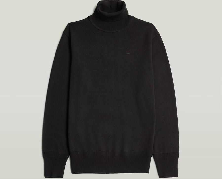 G-Star RAW Premium Core Turtle Gebreide Trui Zwart Heren - Foto 4