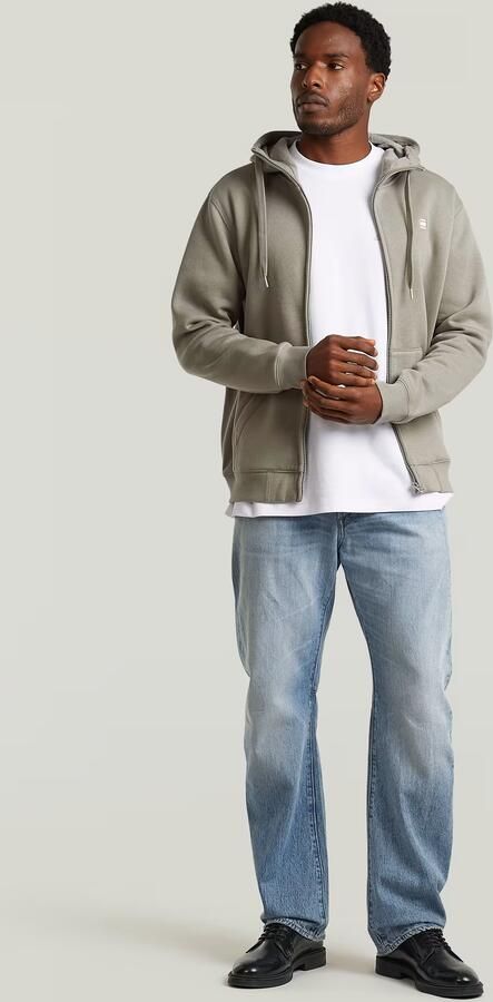 G-Star RAW Premium Core Zip Hoodie Beige Heren - Foto 3
