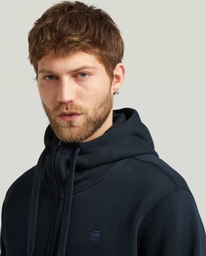 G-Star RAW Capuchonsweatvest Premium Basic Hooded Zip Sweater - Foto 3