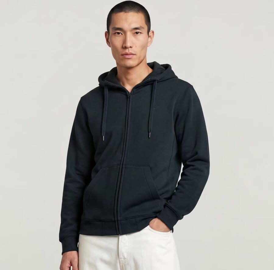 G-Star RAW Capuchonsweatvest Premium Basic Hooded Zip Sweater - Foto 3