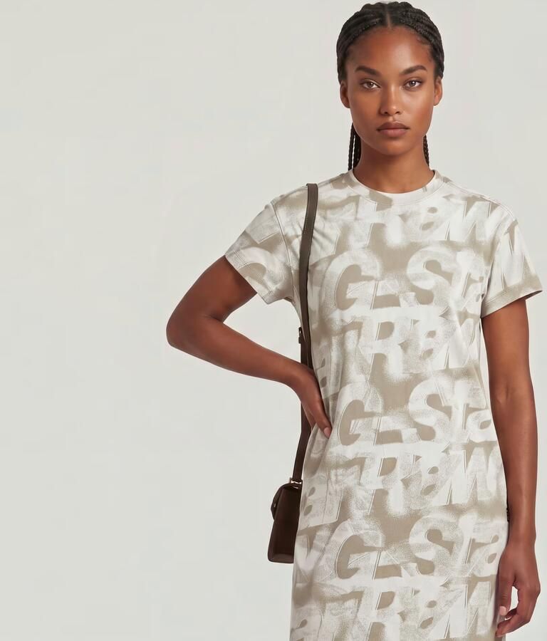 G-Star RAW Printed Loose T-shirtjurk Meerkleurig Dames - Foto 6