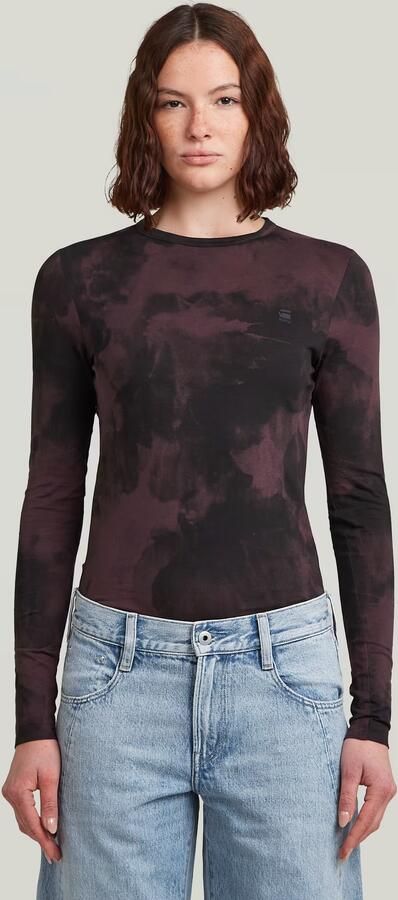 G-Star RAW Printed Slim T-Shirt Meerkleurig Dames - Foto 7
