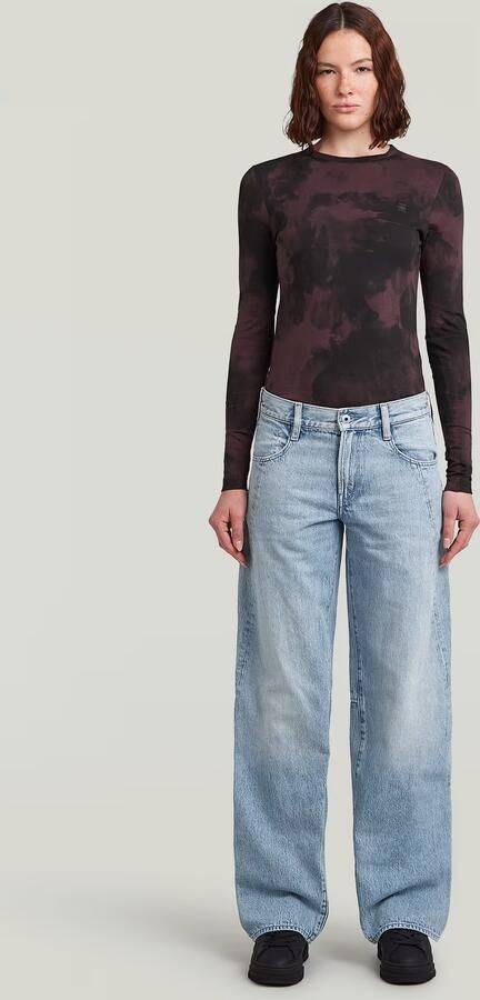G-Star RAW Printed Slim T-Shirt Meerkleurig Dames - Foto 5