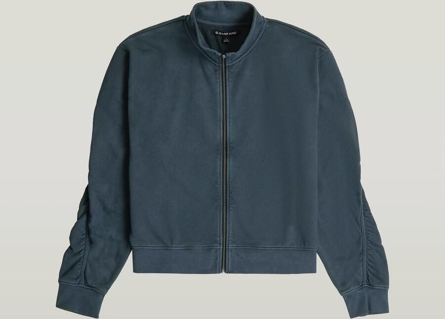 G-Star RAW Puckering Relaxed Sweaterjack Donkerblauw Dames