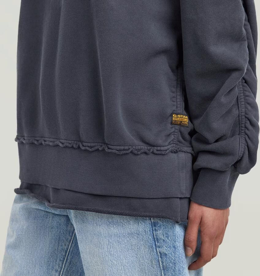 G-Star RAW Puckering Sweater Donkerblauw Dames - Foto 3