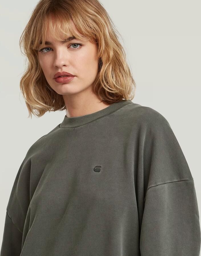 G-Star Raw Oversized sweatshirt met ribboorden