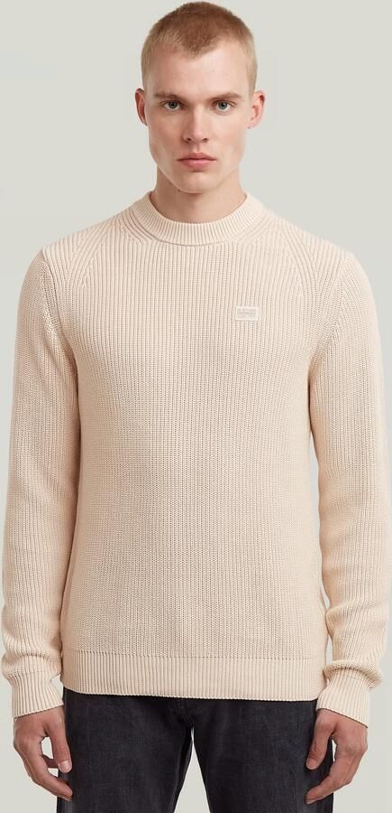G-Star Raw Gebreide pullover met labeldetail - Foto 1