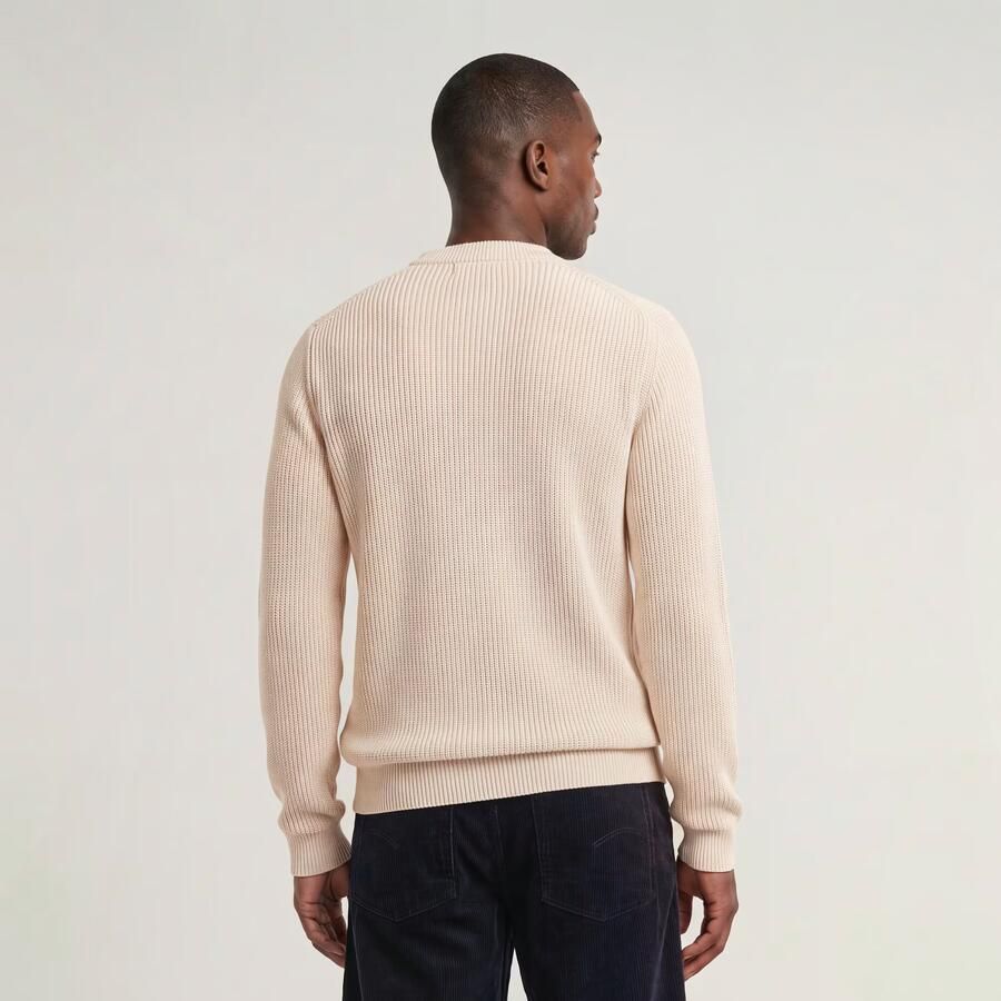 G-Star Raw Gebreide pullover met labeldetail - Foto 4
