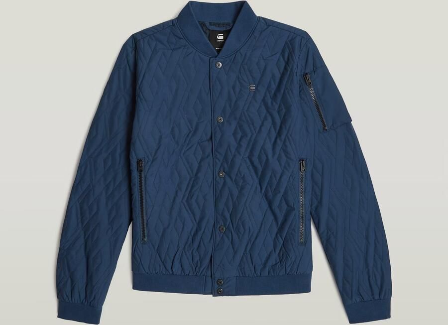 G-Star RAW Quilted Bomberjack Midden blauw Dames - Foto 7