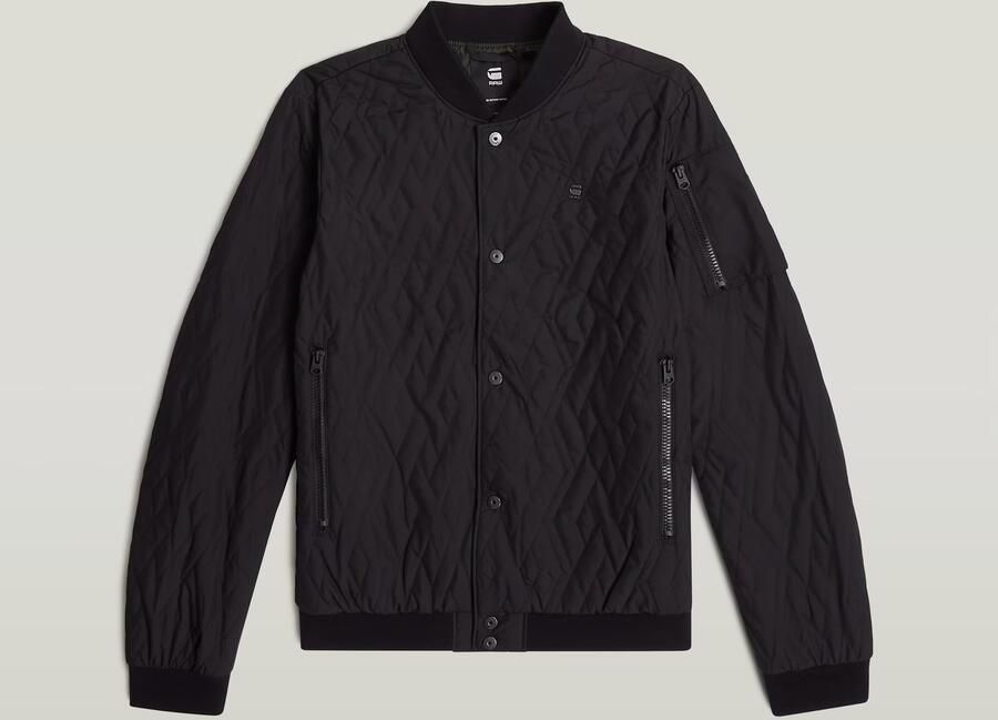 G-Star RAW Quilted Bomberjack Zwart Dames