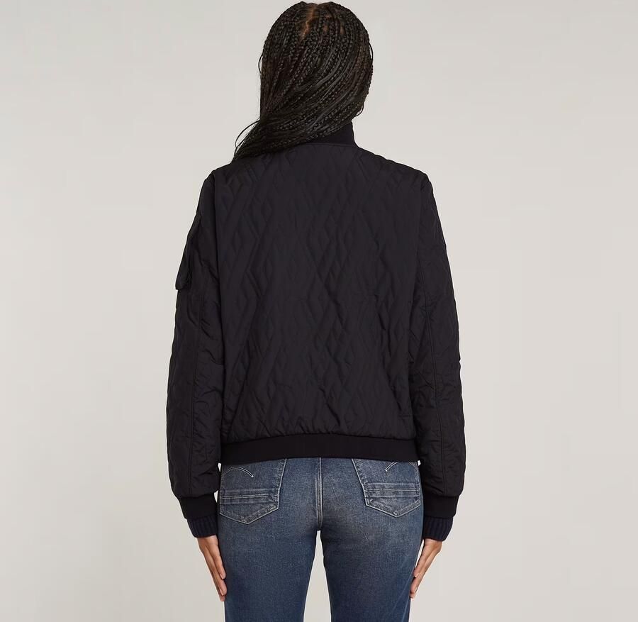 G-Star RAW Quilted Bomberjack Zwart Dames - Foto 7