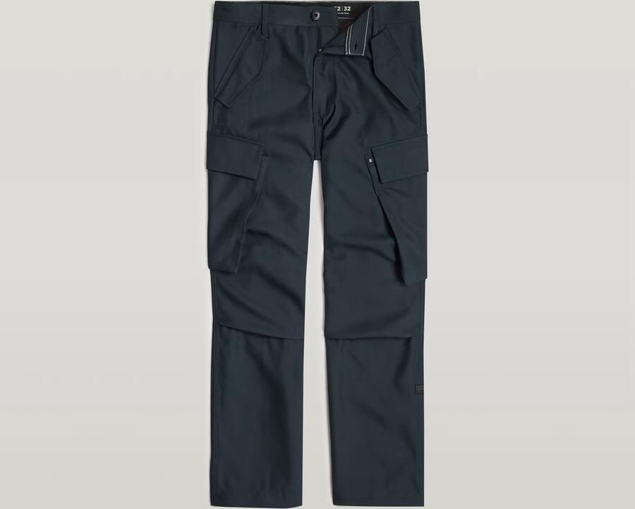 G-Star RAW R-3N Regular Straight Cargo Broek Donkerblauw Heren - Foto 6
