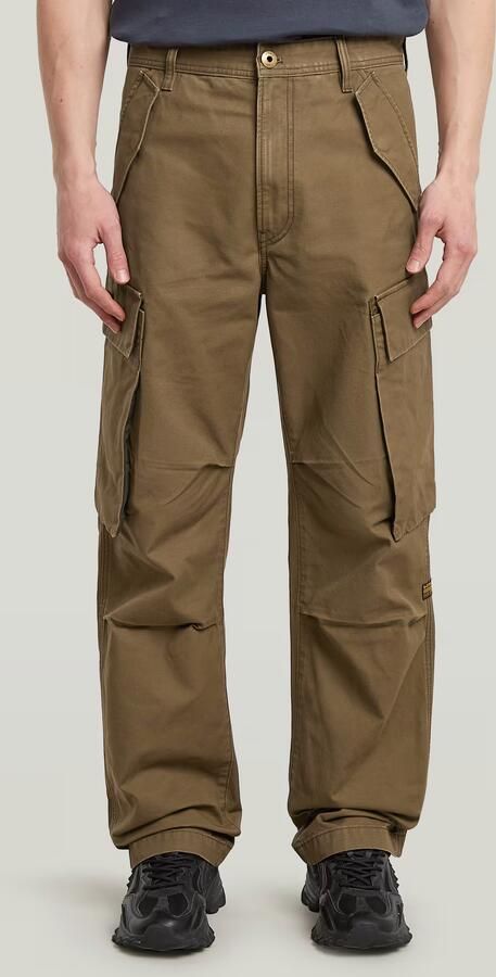 G-Star RAW R-3N Regular Straight Cargobroek Bruin Heren - Foto 7
