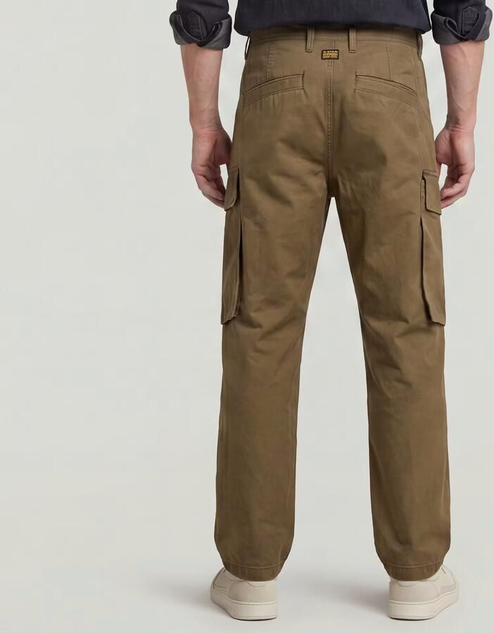 G-Star RAW R-3N Regular Straight Cargobroek Bruin Heren - Foto 6
