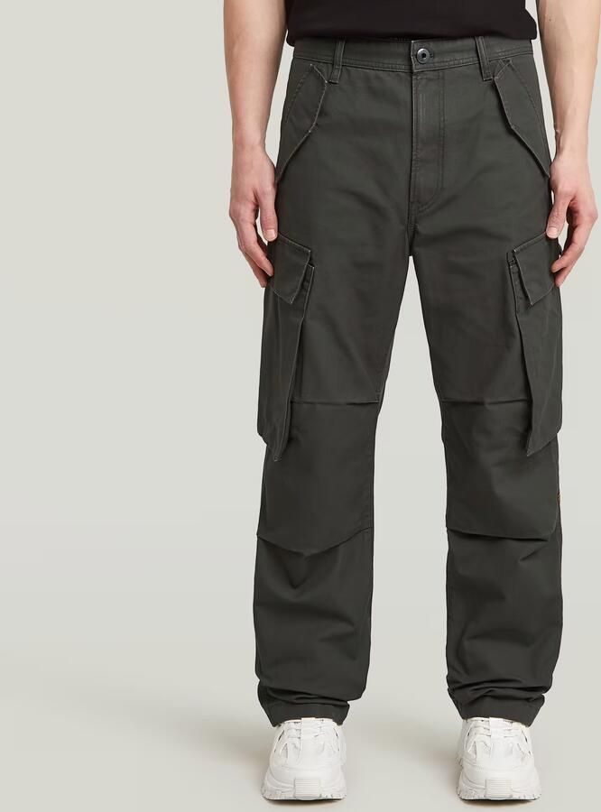 G-Star RAW R-3N Regular Straight Cargobroek Grijs Heren - Foto 6