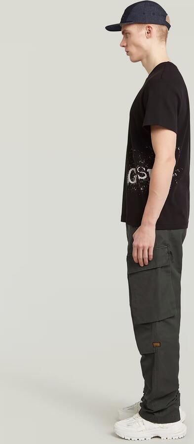 G-Star RAW R-3N Regular Straight Cargobroek Grijs Heren - Foto 4