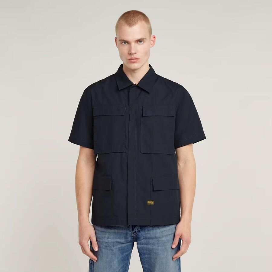 G-Star RAW R-3N Slim Overshirt Donkerblauw Heren - Foto 7