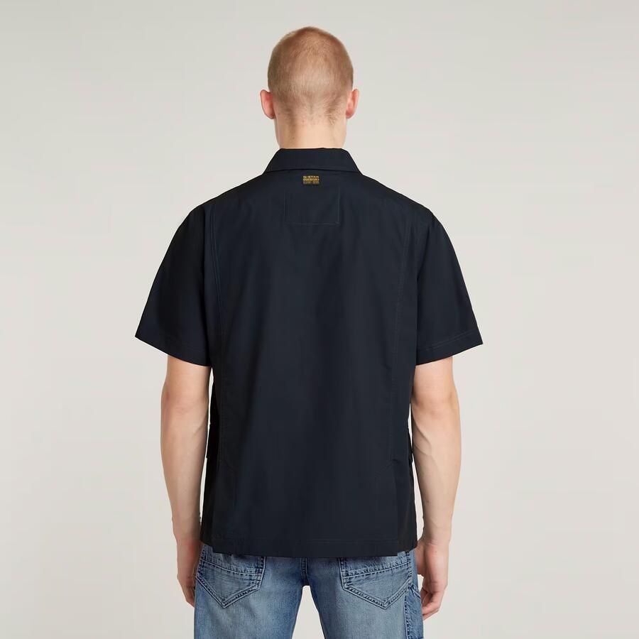 G-Star RAW R-3N Slim Overshirt Donkerblauw Heren