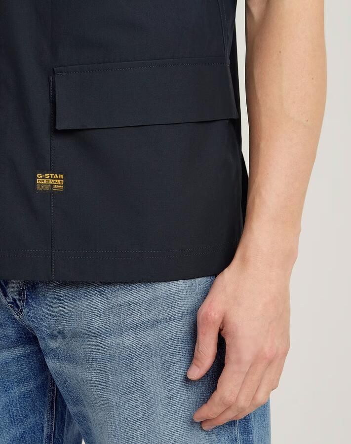 G-Star RAW R-3N Slim Overshirt Donkerblauw Heren - Foto 5