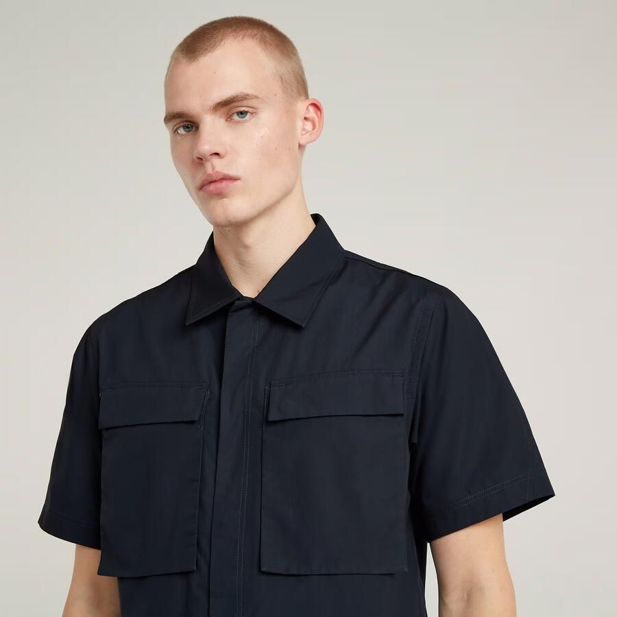 G-Star RAW R-3N Slim Overshirt Donkerblauw Heren - Foto 3