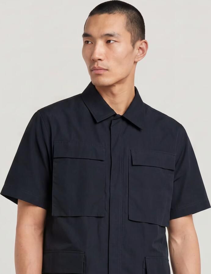 G-Star RAW R-3N Slim Overshirt Donkerblauw Heren - Foto 6