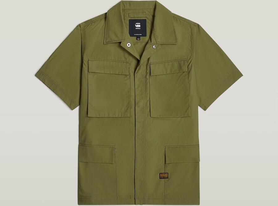 G-Star RAW R-3N Slim Overshirt Groen Heren - Foto 4