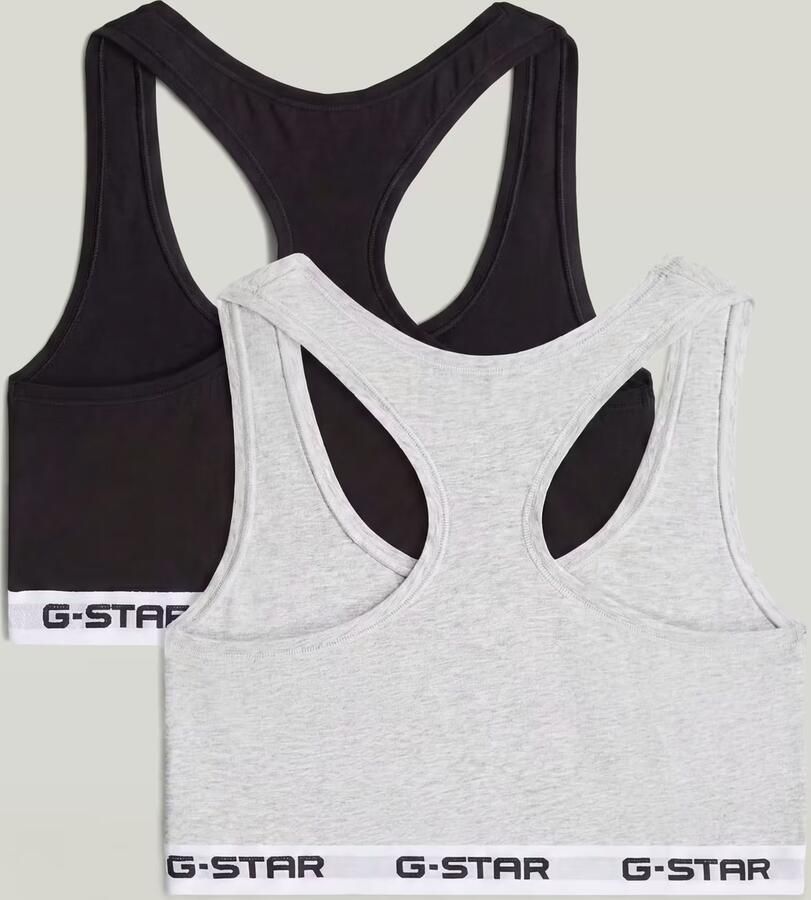 G-Star RAW Racerback Bralette Set van 2 Meerkleurig Dames - Foto 5