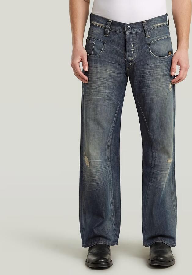 G-Star RAW Radar Low Loose Jeans Midden blauw Heren
