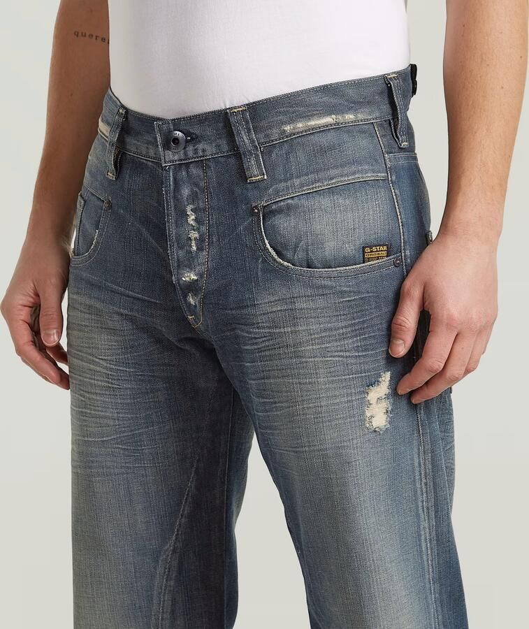 G-Star RAW Radar Low Loose Jeans Midden blauw Heren - Foto 3