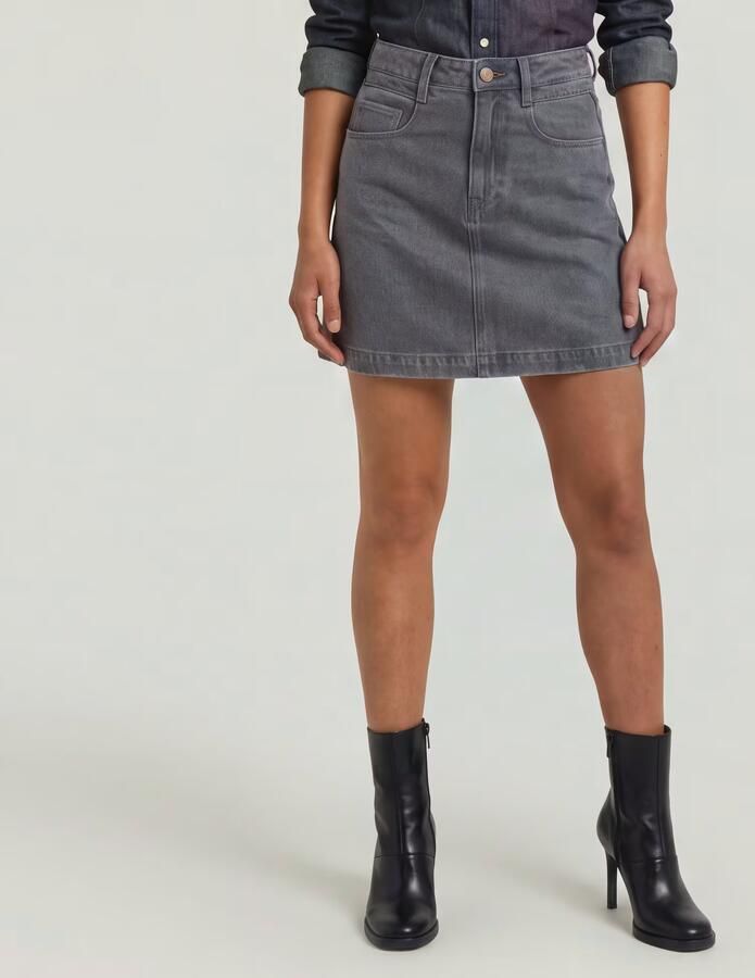 G-Star RAW Radar Rok Grijs Dames - Foto 5