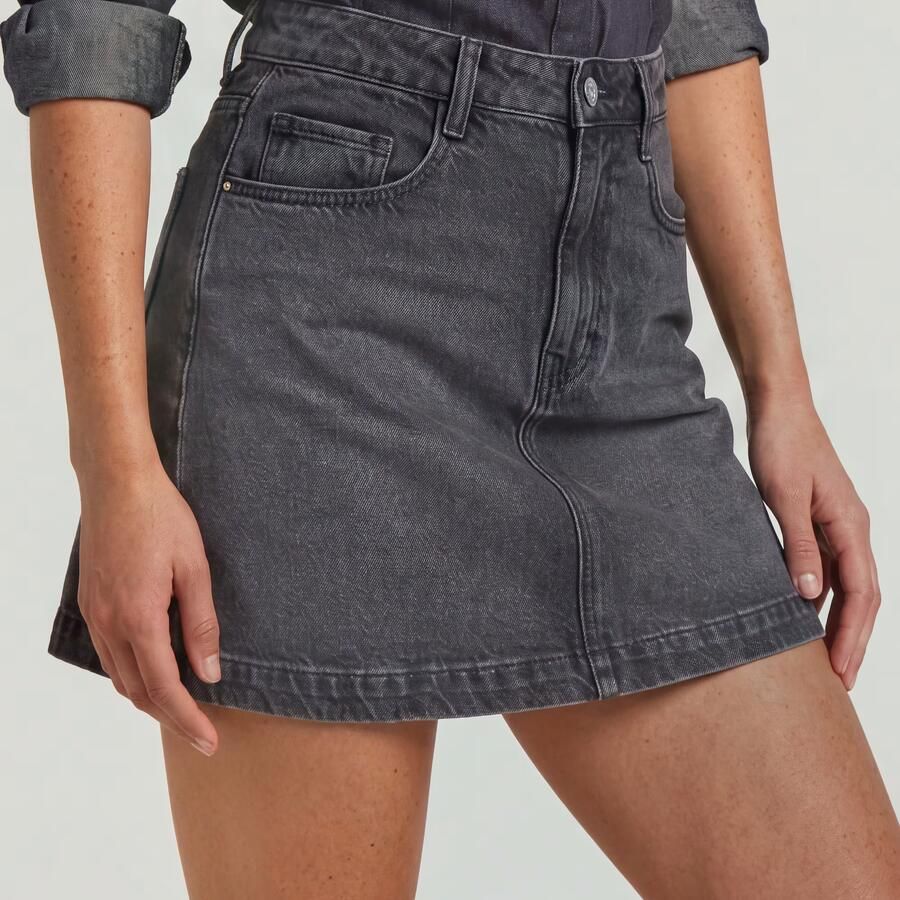 G-Star RAW Radar Rok Grijs Dames - Foto 3