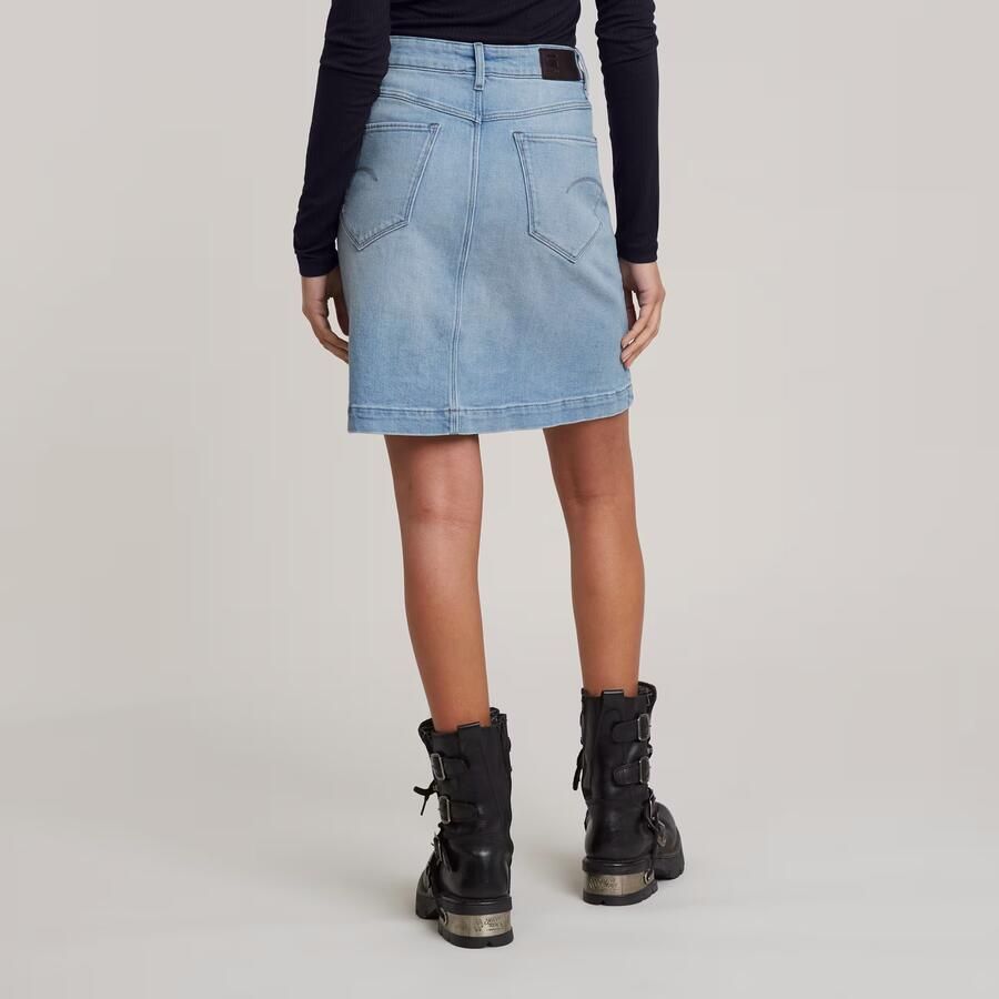 G-Star RAW Radar Rok Midden blauw Dames - Foto 3