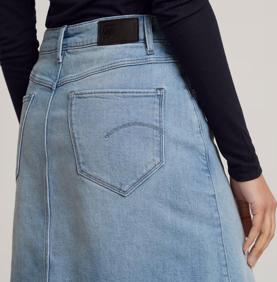 G-Star RAW Radar Rok Midden blauw Dames - Foto 5