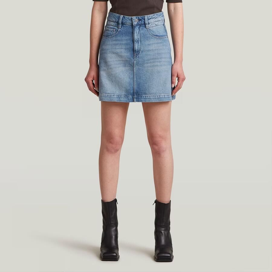 G-Star RAW Radar Rok Midden blauw Dames - Foto 7